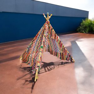 Colorful Kids Macrame Teepee