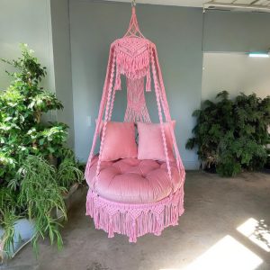 Macrame Hammock Swing for Kids