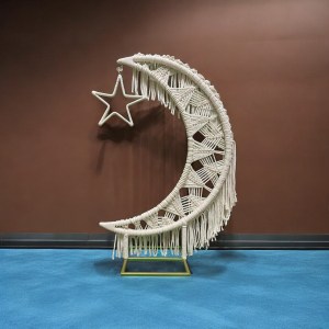 Macrame Crescent Moon Ramadan