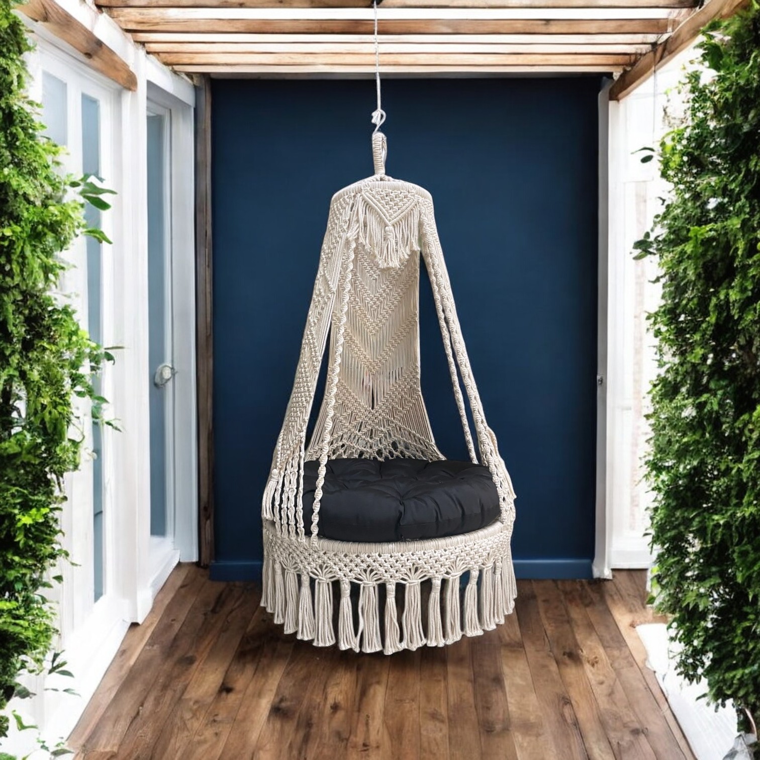 Macrame Swing Hammock
